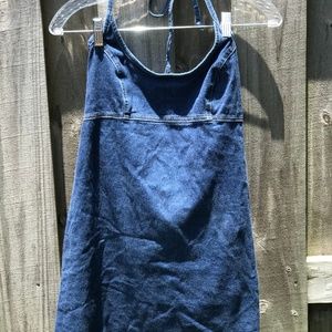 vintage Denim distressed dress